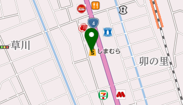 しまむら 氏家店の地図画像