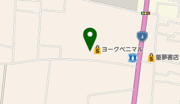 しまむら ヨークタウン石橋店の地図画像