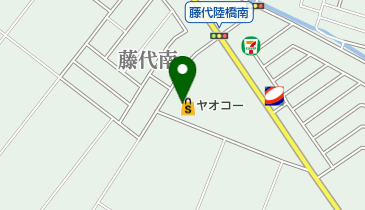 しまむら 藤代店の地図画像