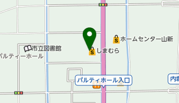 しまむら 常陸太田店の地図画像