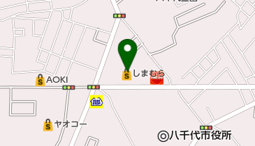しまむら 大和田店の地図画像