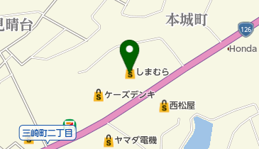 しまむら 銚子店の地図画像