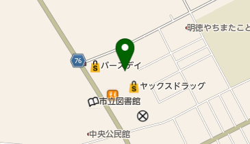しまむら 八街店の地図画像