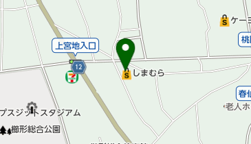 しまむら 櫛形店の地図画像