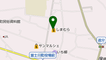 しまむら 増穂店の地図画像
