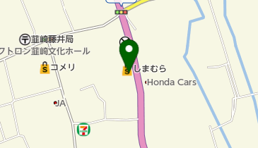 しまむら 韮崎店の地図画像