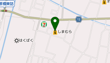 しまむら 田富町店の地図画像