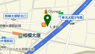 しまむら 相模大塚店の地図画像