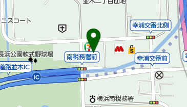 しまむら ビアレ横浜店の地図画像