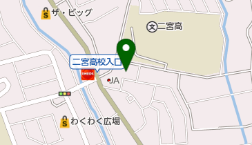 しまむら 二宮店の地図画像