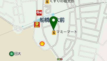 しまむら 船橋日大前店の地図画像