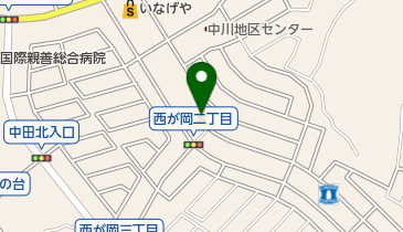 しまむら 西が岡店の地図画像
