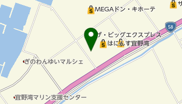 しまむら はにんす店の地図画像