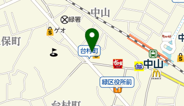 しまむら 中山店の地図画像