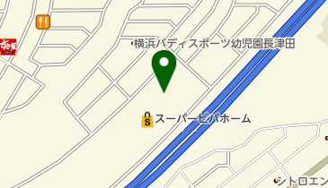 しまむら スーパービバホーム長津田店の地図画像