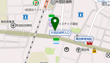 しまむら 蒲田店の地図画像