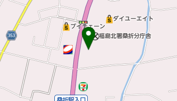 しまむら 桑折店の地図画像