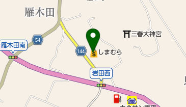 しまむら 三春店の地図画像
