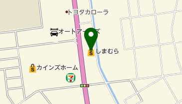 しまむら 古川店の地図画像