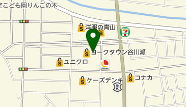 しまむら 谷川瀬店の地図画像
