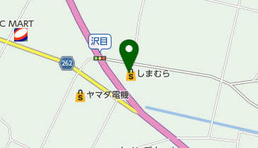 しまむら 原町店の地図画像