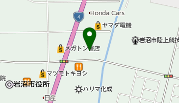 しまむら 岩沼店の地図画像