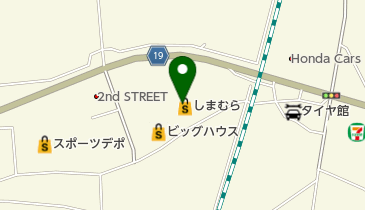 しまむら 一関いわいSC店の地図画像