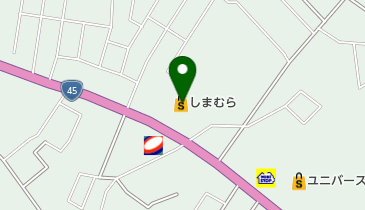 しまむら 階上店の地図画像