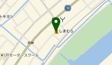 しまむら 下長店の地図画像