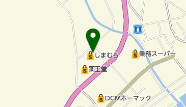 しまむら 山田店の地図画像