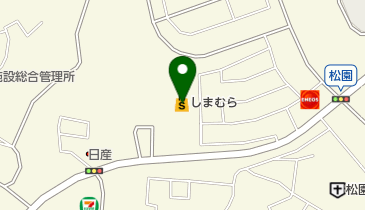 しまむら 松園店の地図画像