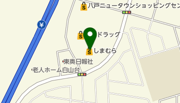 しまむら 八戸ニュータウン店の地図画像