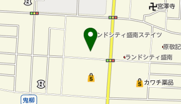 しまむら 盛南店の地図画像