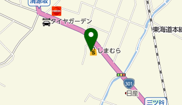 しまむら 新居店の地図画像