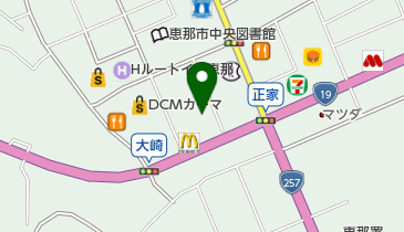 しまむら 恵那店の地図画像