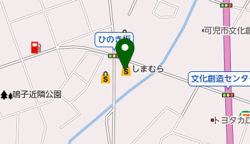 しまむら 可児店の地図画像