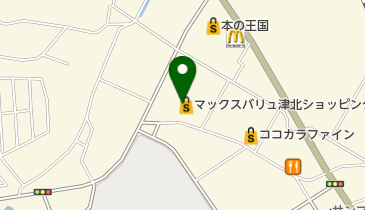 しまむら 上津部田店の地図画像