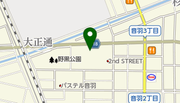 しまむら 音羽店の地図画像