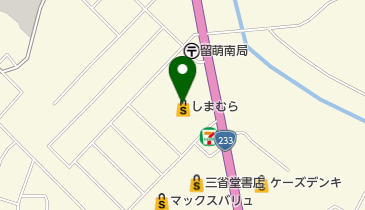 しまむら 留萌店の地図画像