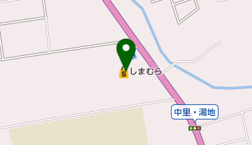 しまむら 栗山店の地図画像