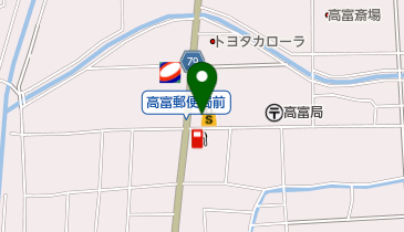 しまむら 高富店の地図画像