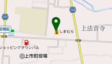 しまむら 上市店の地図画像