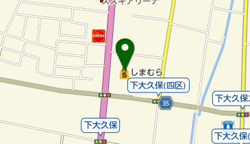 しまむら 大沢野店の地図画像