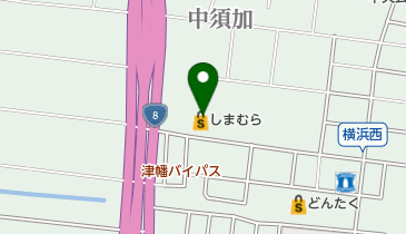 しまむら 津幡店の地図画像