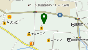 しまむら 小松島店の地図画像