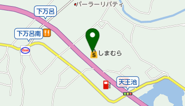 しまむら 田辺店の地図画像
