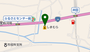 しまむら 粉河店の地図画像