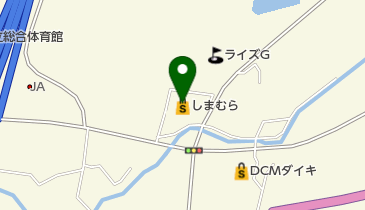 しまむら 海南店の地図画像