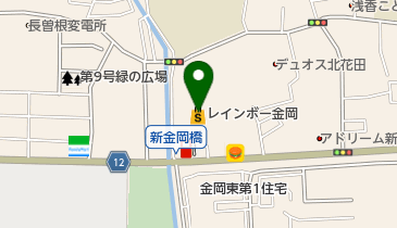 しまむら レインボー金岡店の地図画像