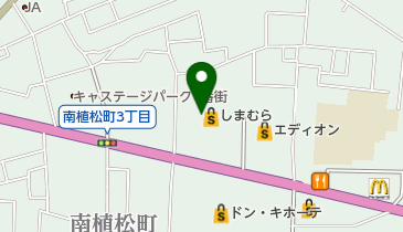 しまむら 八尾南店の地図画像